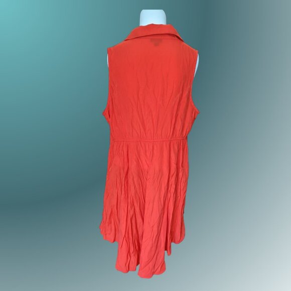 Sleeveless summer button down top - Picture 2 of 6